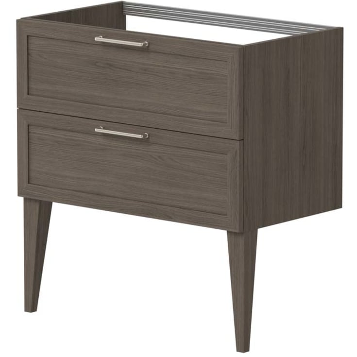 Korsbakken bensett i heltre til Rustic servantskap og benkeskap, 33x6 cm, lys eik