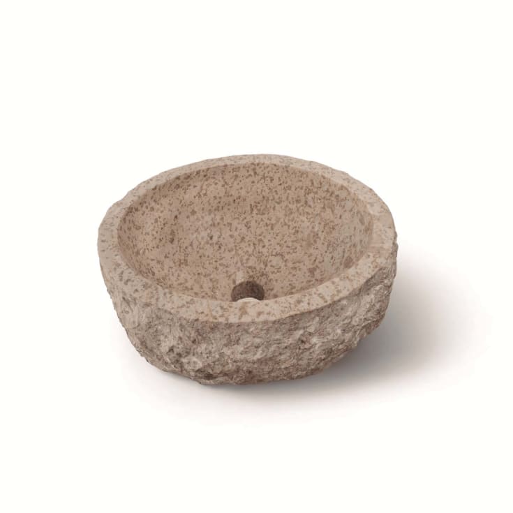 Bathco Dover toppmontert servant, 35x30 cm, beige