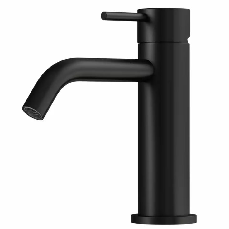 Lavabo Mira 140 RS servantbatteri, matt sort