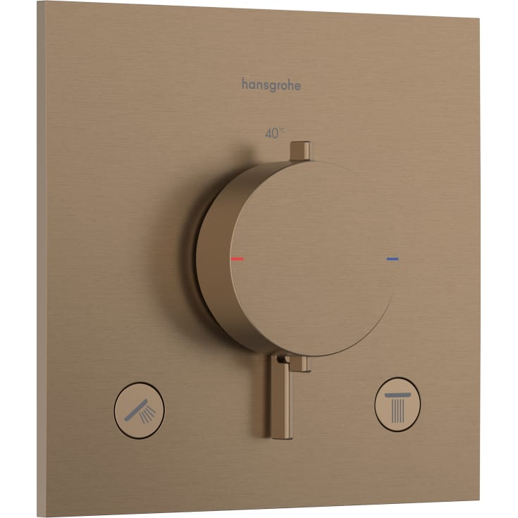 Hansgrohe Ecostat Comfort E brusearmatur, bronze