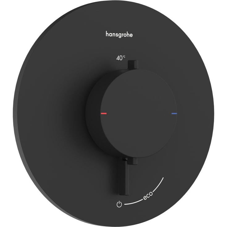 Hansgrohe Ecostat Comfort S dusjbatteri, sort