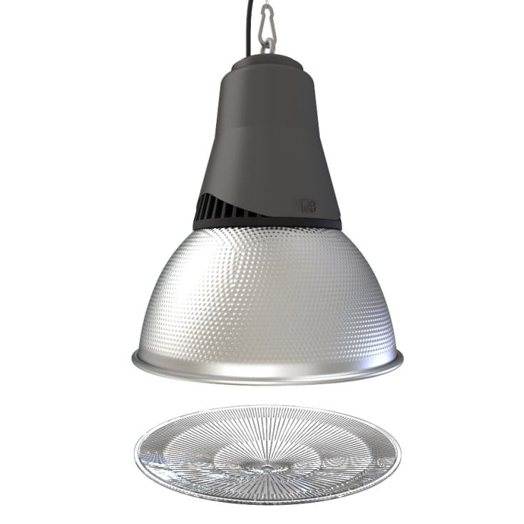 Deco HB2 PC 96W, CRI80, 10400lm, 3000K/4000K, IP20 1-10V