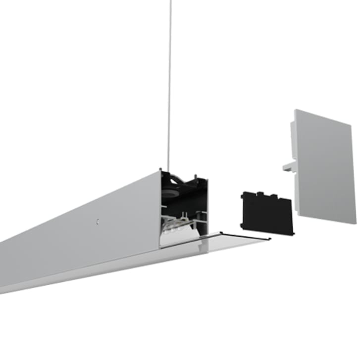Vasco op/ned 1200 50W 5300lm OCTO.M3 Alu 1,5m kabel