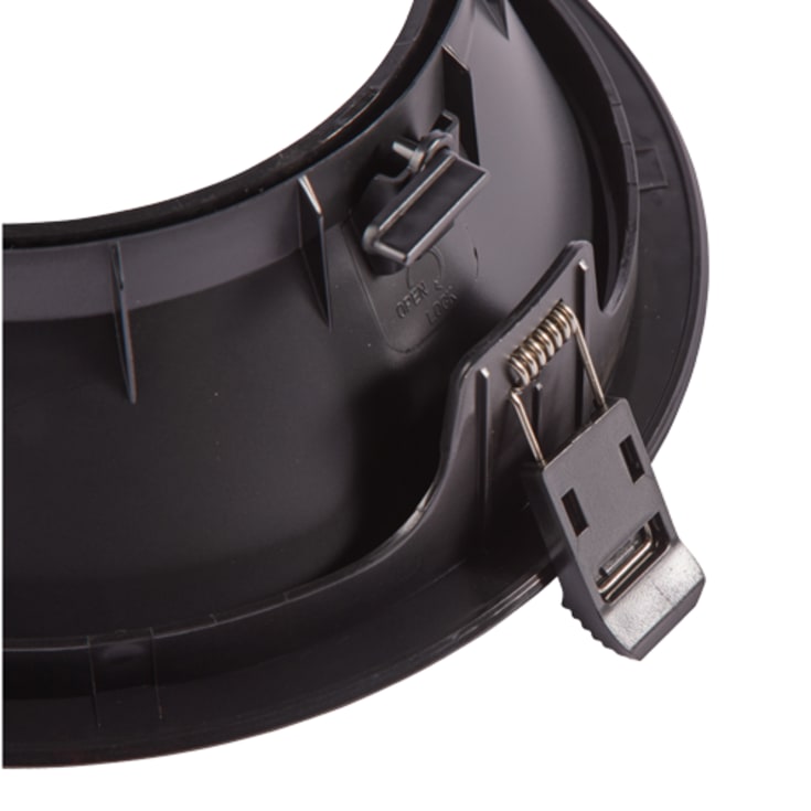 Comfort Downlight Reflektor og Front Sort
