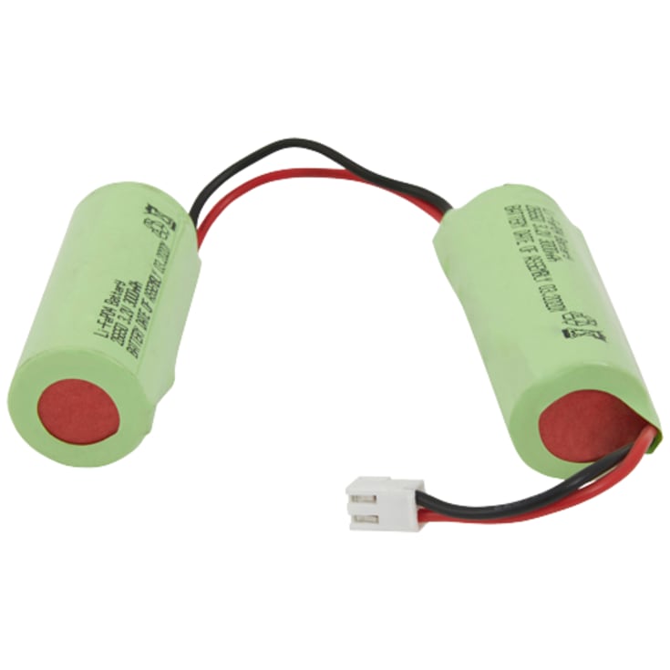 6.4V 3Ah Li-FePO4 Batteri for nødbelysning