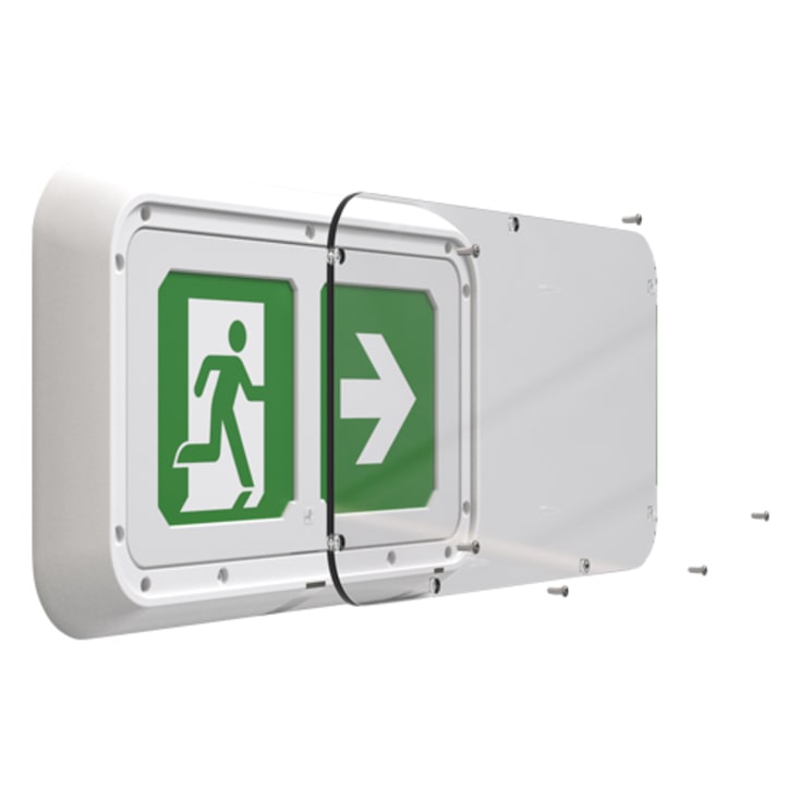 ARX-Anti-Ligature box (Vandal box) för ADLER EXIT BOX IK10 vit