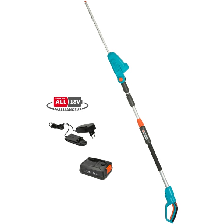 Gardena teleskophækkeklipper 42 cm, 18V 2,5Ah batteri