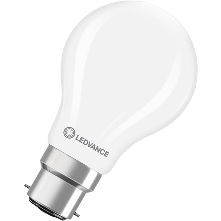 Ledvance E22 standardlampa, 2700K, 3,4W