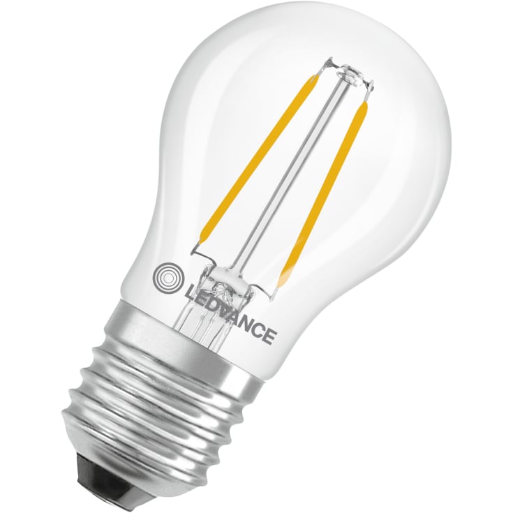 10 st Ledvance E27 klotlampa, 2700K, 1,8W