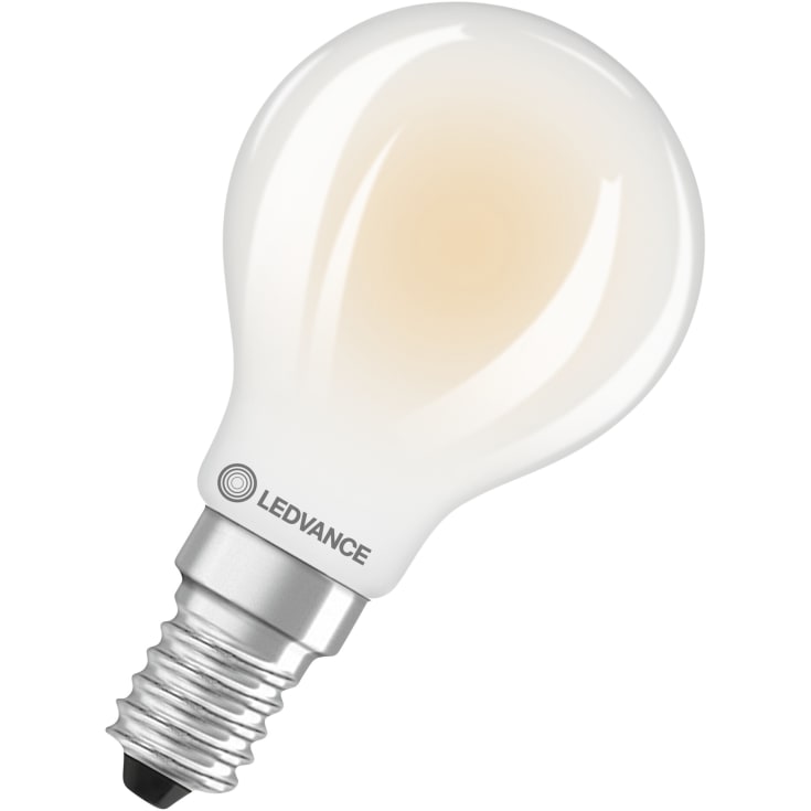 Ledvance Classic E14 klotlampa, 2700K, 3,8W