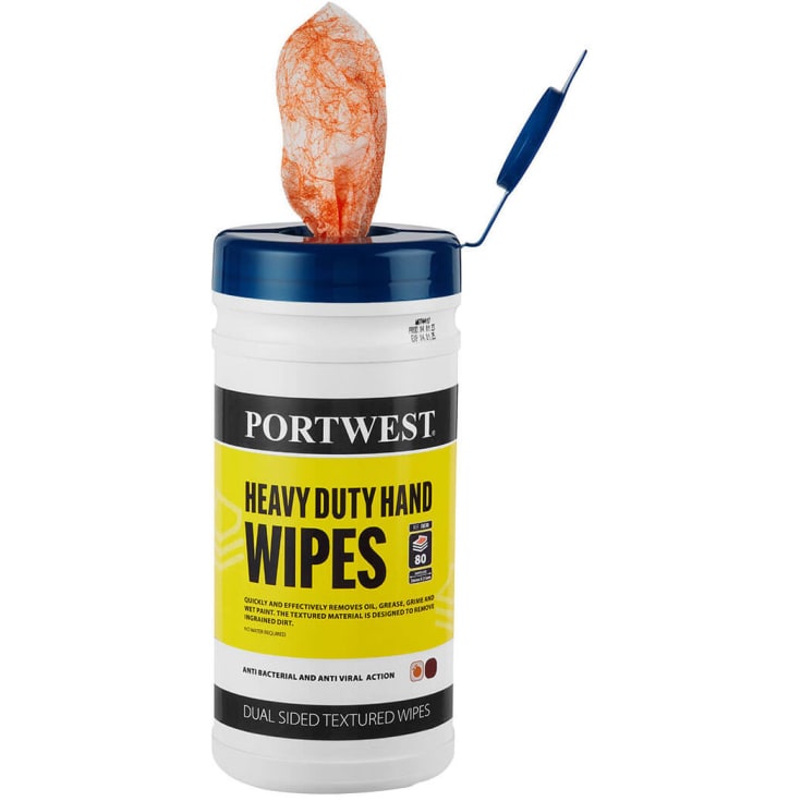 Portwest IW30 80 stk. kraftige håndservietter, Orange, ONESIZE