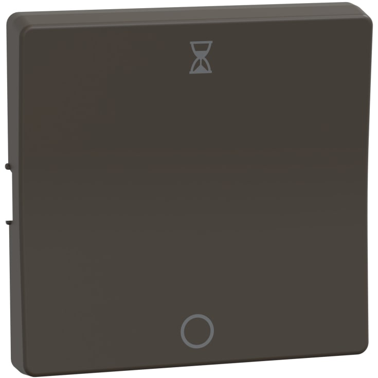 LK Fuga tangent til afbryder med timer, 10A, koksgrå