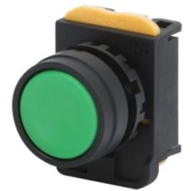 10 stk Lampekrop 230V grøn med lampe