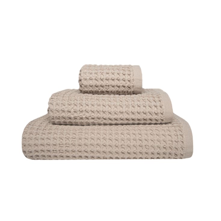 Sorema Favo gæstehåndklæde, 30x50 cm, brun