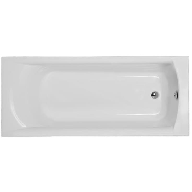 Strømberg Delta badekar med carronite, 1700 x 750 mm