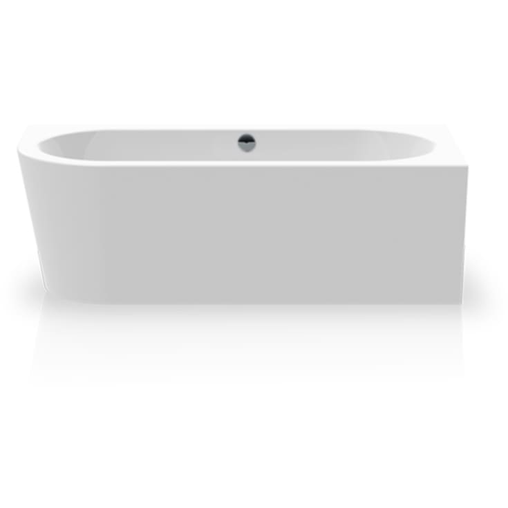 Strømberg Lago hjørne badekar, højre, 1650 x 750 mm
