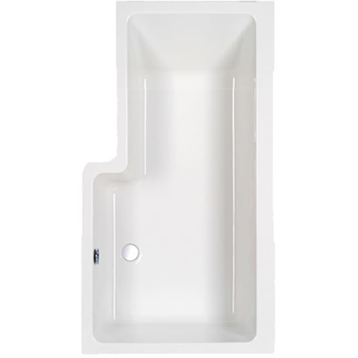 Strømberg Quantum brusebadekar, højre, 1600 x 700 x 850 mm