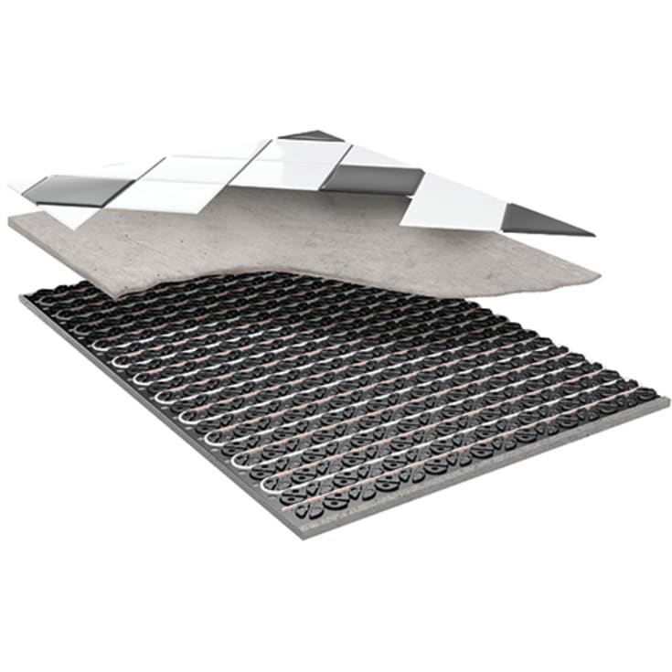 Roth QuickTemp ClimaComfort systemplade 1072x772x14 mm, 10 stk, 7,84 m², 10,5 mm pex-rør