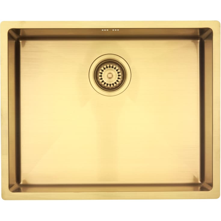 Lavabo Kubus 500 Soft diskbänk, 54x44 cm, guld