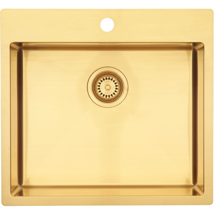 Lavabo Kubus 540 Soft køkkenvask, 54x50 cm, guld