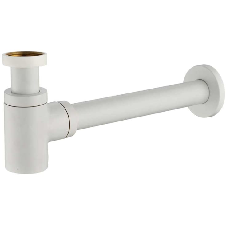 Lavabo vattenlås, matt vit