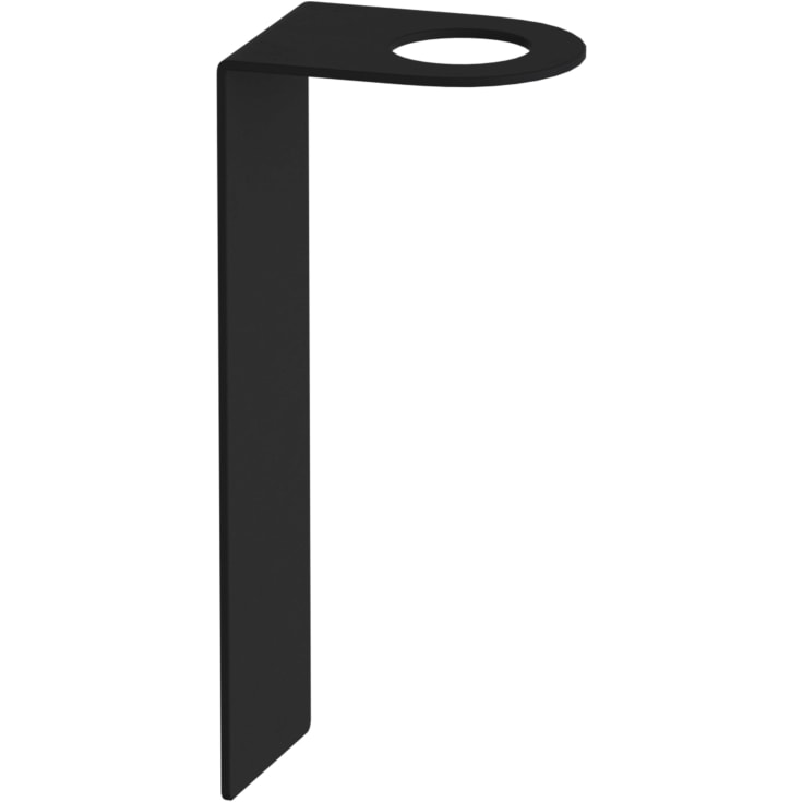 Lavabo Luna sæbeholder, mat sort