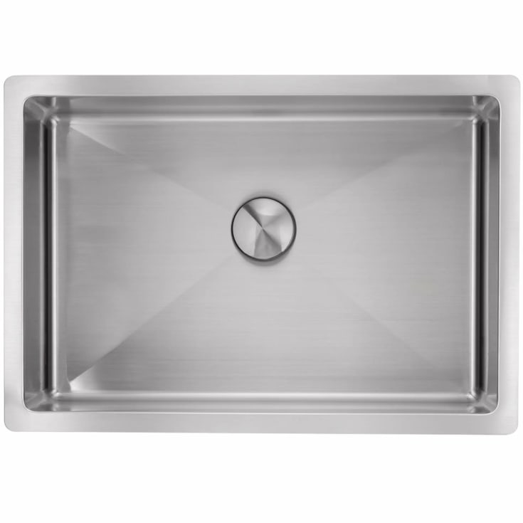 Lavabo Low håndvask, 49x34 cm, rustfrit stål