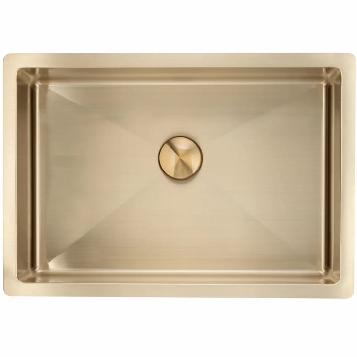 Lavabo Low håndvask, 49x34 cm, messing