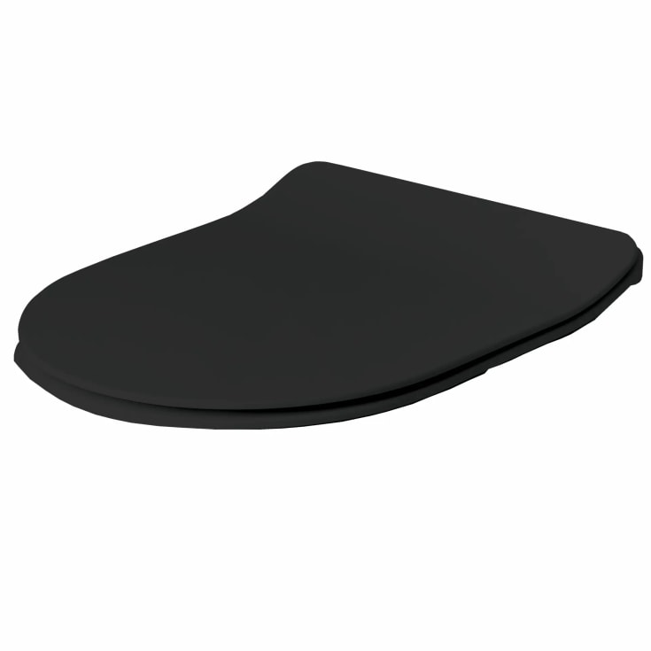 Lavabo Glomp Mini Slim toiletsæde, soft close, mat sort