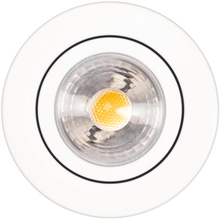 Scan Products Claudia 2.0 indbygningsspot, 2700K, mat hvid