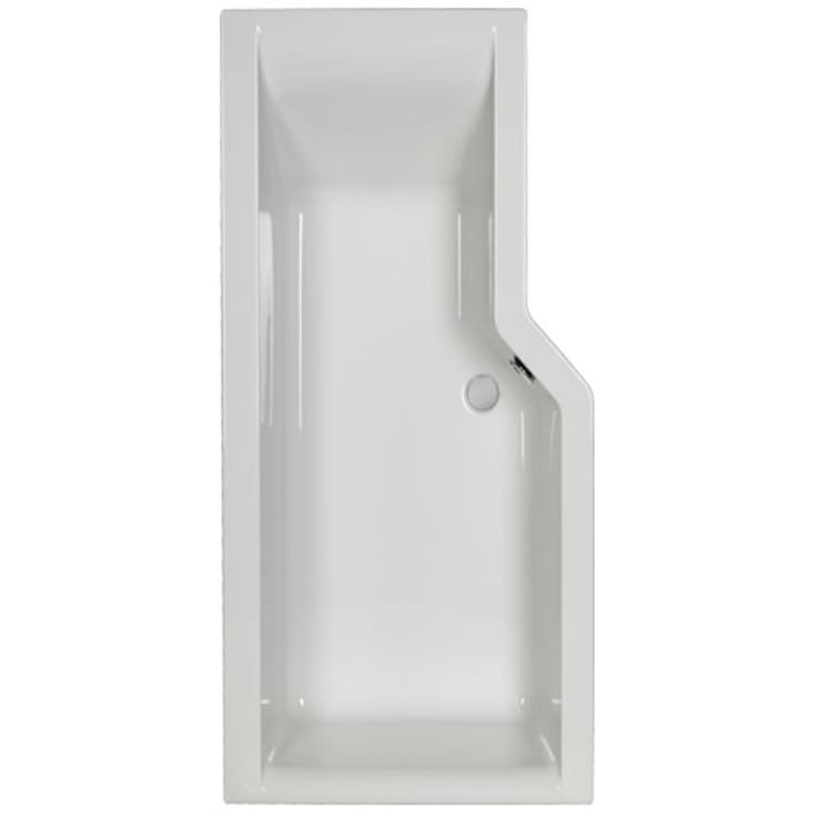 Strømberg Urban Edge badekar, venstre, 1575 x 700 mm