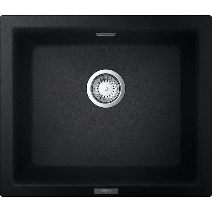 Grohe K700U kjøkkenvask, 53,3x45,7 cm, sort