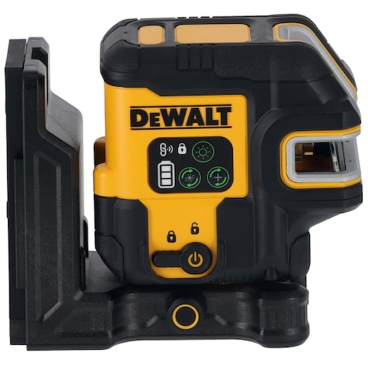 DeWalt DCLE14251GB-XJ krydslinjelaser, 5-punkt, grøn, genopladelig