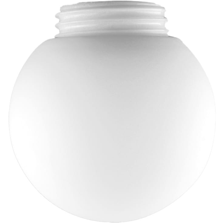 Ifö reserveglas til Globe loftlampe, Ø15 cm, opal