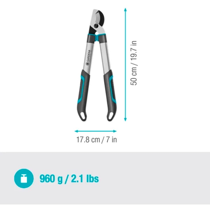 4 st Gardena Easycut grensax, 50 cm