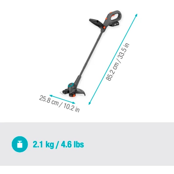 Gardena Easytrim græstrimmer 25 cm, 18V 2,0Ah batteri
