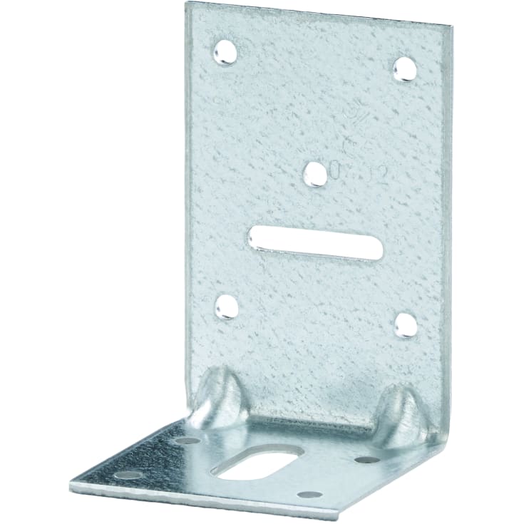 Vinkelbeslag P2, 90 x 60 x 60 x 2,5 mm, Ø 12 mm rille