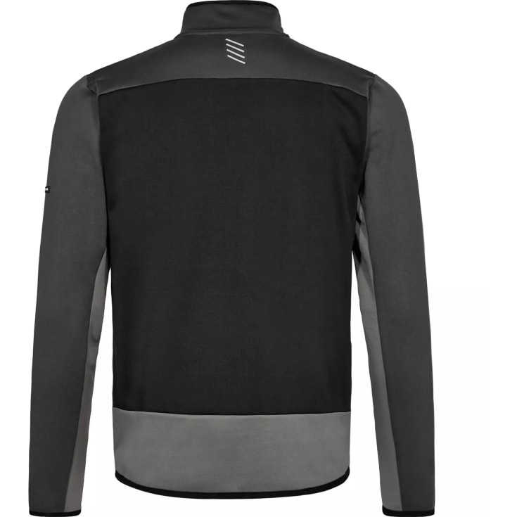 Engel Entire midlayer cardigan, Black/Anthracite Grey, M