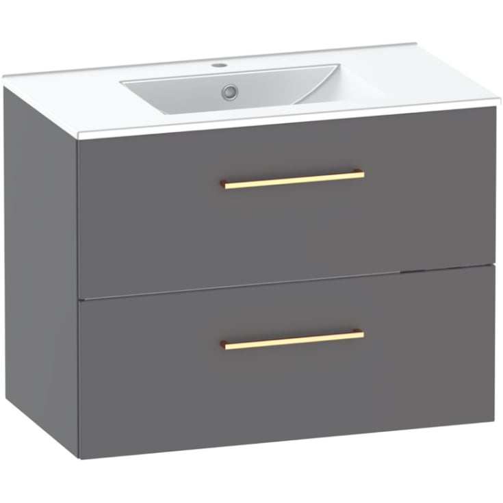 Kriss Skandi underskab 80x45 cm, antracit