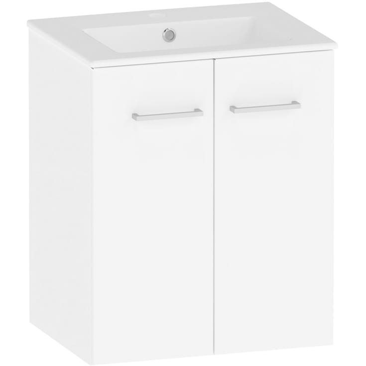 Kriss Skandi underskab m. låger, 50x39 cm, hvid