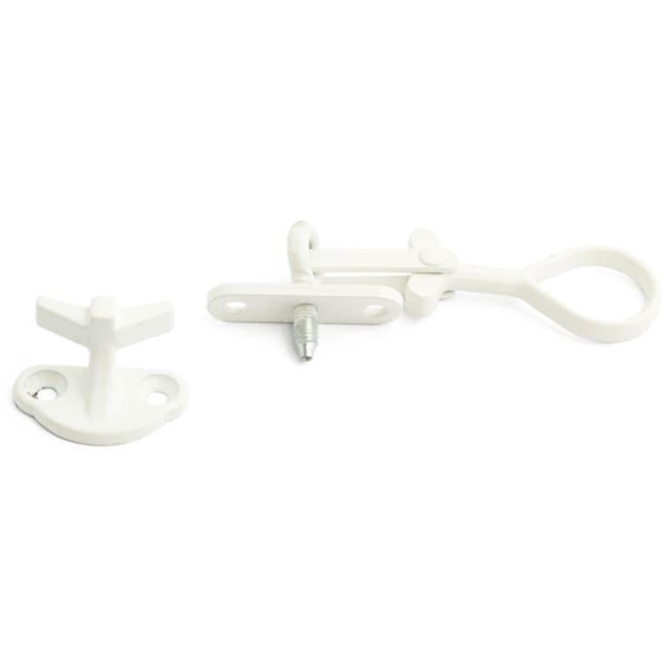 Anverfer med plade, hvid, 2 stk.