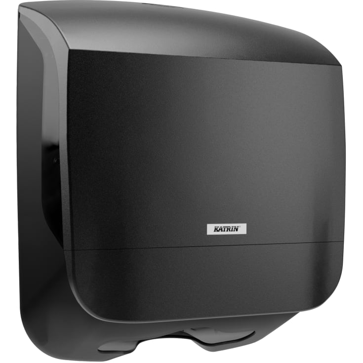 Katrin dispenser 88966 for håndklær S, plast, svart