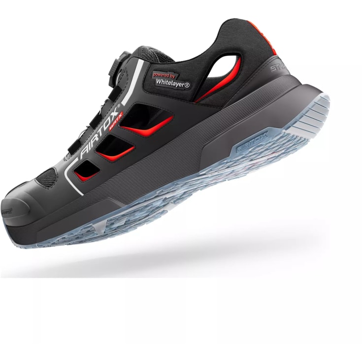 Airtox FS22 ATX sikkerhedssandal S1PS, Sort, 45