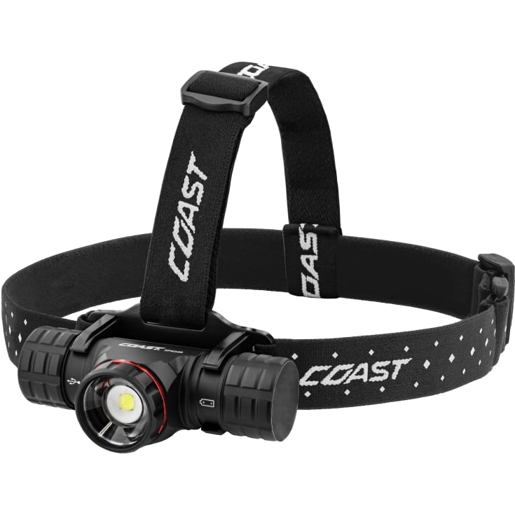 Coast-hodelykt XPH34R, oppladbar, 2700 lumen