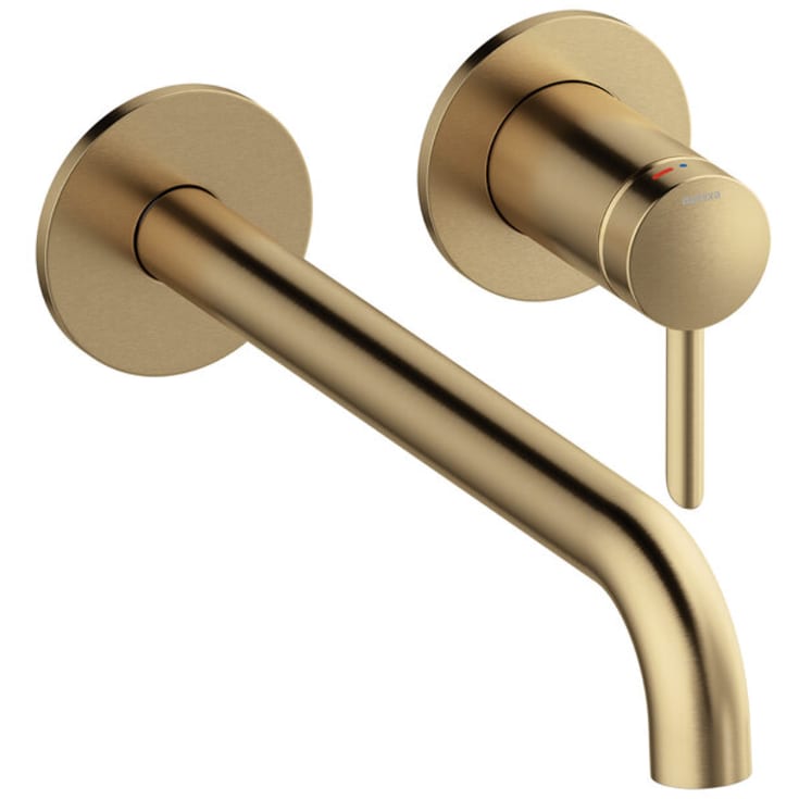 Damixa Iris håndvaskarmatur, børstet bronze