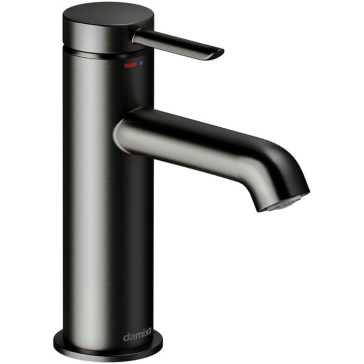 Damixa Iris håndvaskarmatur, børstet antracit