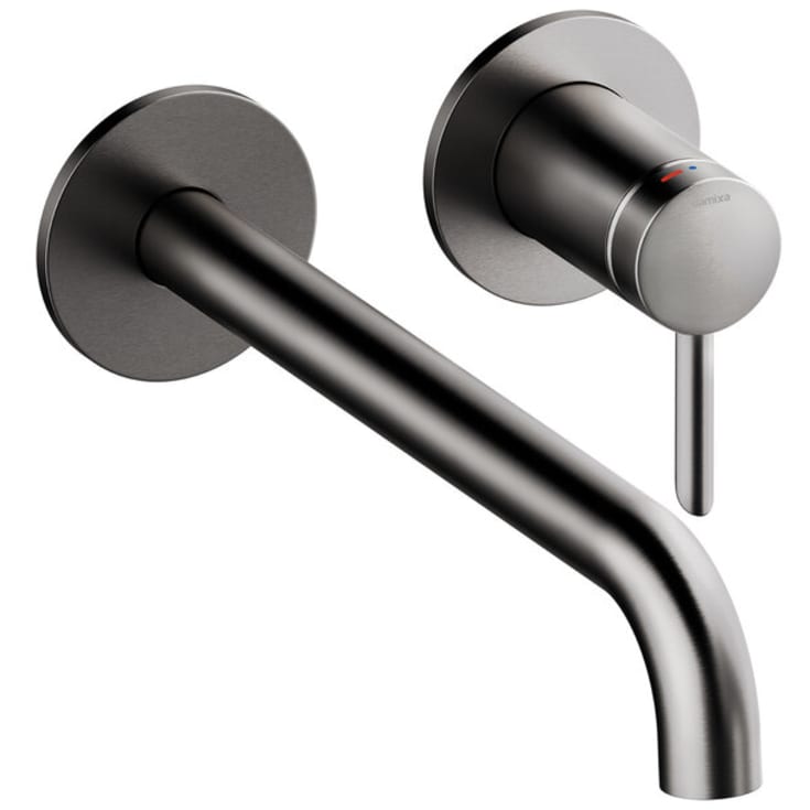 Damixa Iris håndvaskarmatur, børstet antracit