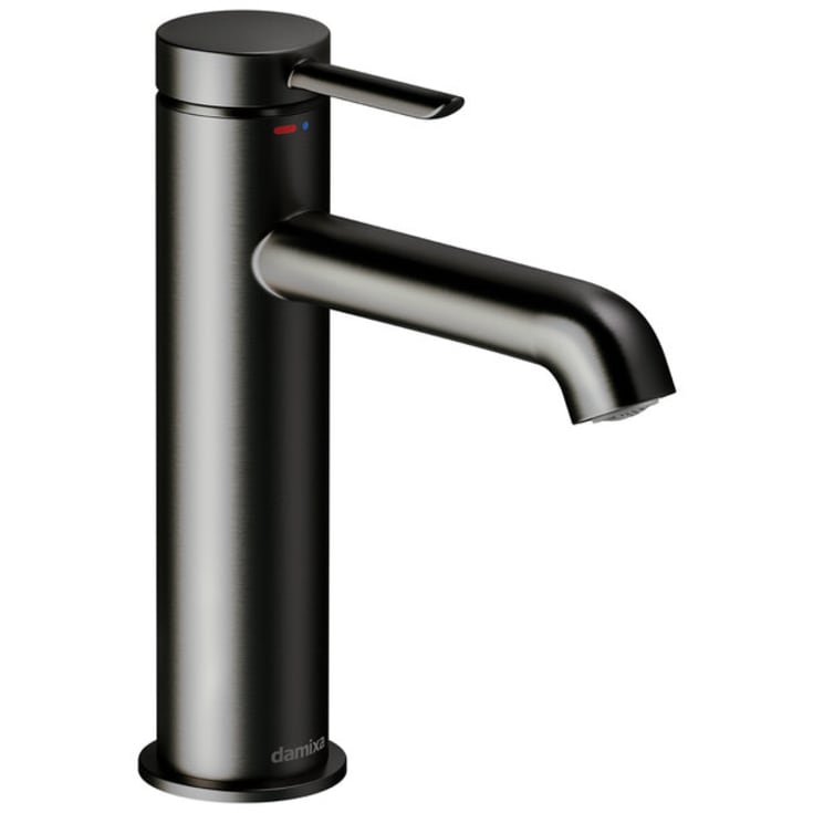Damixa Iris håndvaskarmatur, børstet antracit
