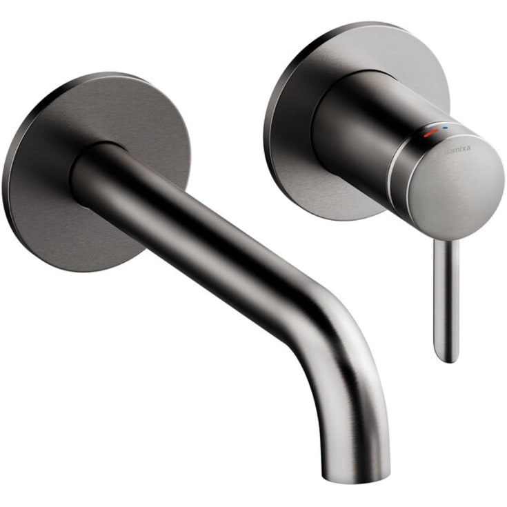 Damixa Iris håndvaskarmatur, børstet antracit