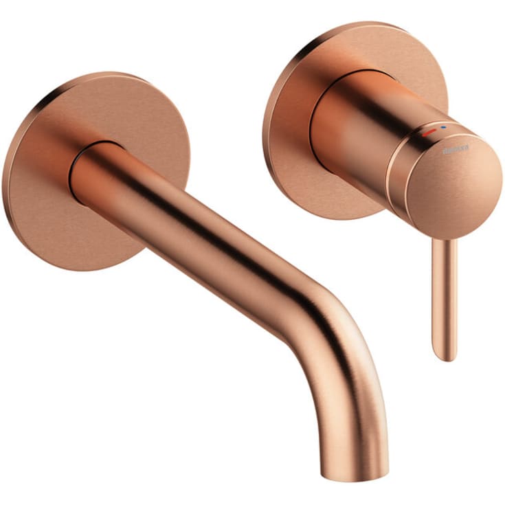 Damixa Iris servantbatteri, børstet kobber